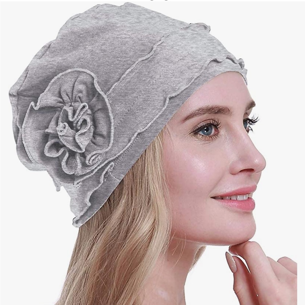 Headwear Turban Cap gray NWT